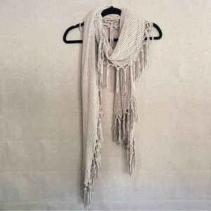 Inhabit Fishnet Weave Scarf